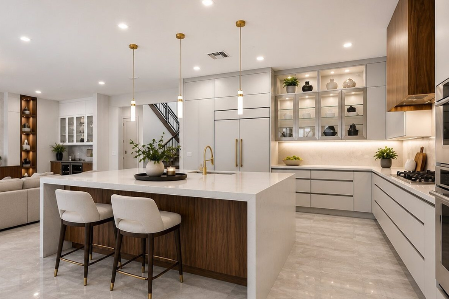 Modern kitchen remodel